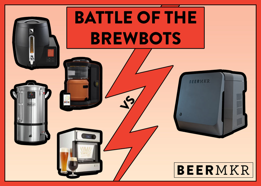 Robobrewer Battle: BEERMKR vs Pico Brew vs Electric Mash and Boil